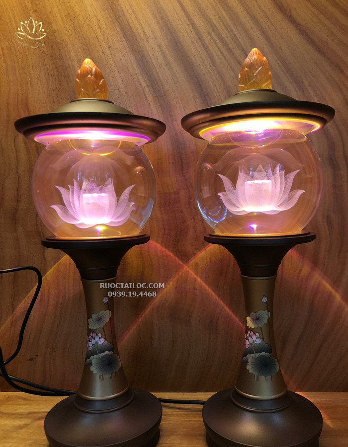 đèn bàn thờ Phật